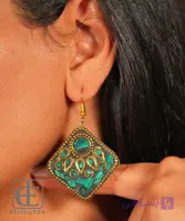 گوشواره ورشو مدل تمدن  کد 3097