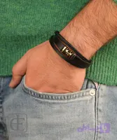 دستبند استیل مردانه HERMES کد 430