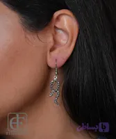 گوشواره ورشو مدل مار کد 2094