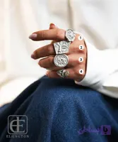 انگشتر ورشو مدل مینیمال کد 0019