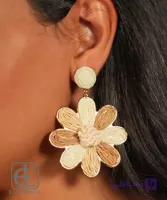 گوشواره استیل گل کد 2193