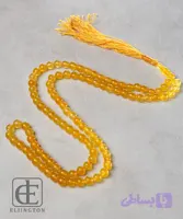 تسبیح عقیق زرد 101 دانه کد B128