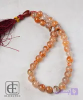 تسبیح عقیق پرتغالی 33 دانه کد B108