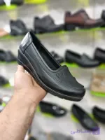 حراج ویژه کفش طبی زنانه مدل جدید رنگ مشکی مناسب افراد خوش استایل کد6060