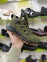 کفش Merrell GTX (مشکی و زیتونی)با گارد لثه‌ای جلو و عملکرد حرفه‌ای در کوهستان کد 2258