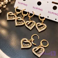 گوشواره قلبی لاو ژوپینگ