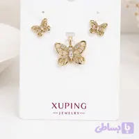 نیمست طرح پروانه نگین دار ژوپینگ