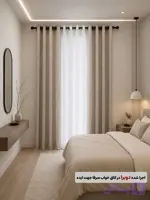 پرده آماده مخمل دوبرا