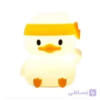 چراغ خواب سیلیکونی شارژی هفت رنگ، طرح ستاره