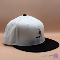 کلاه کپ سفید مدل طوطی
