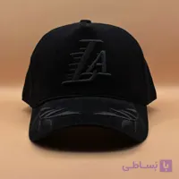 کلاه کپ مشکی مدل LA