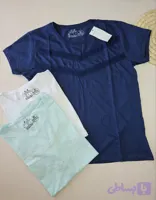 تیشرت نخی جلو گیپور برند H&M