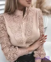 شومیز آستین گیپور مجلسی