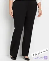 شلوار مازراتی مشگی راسته مزون دوز زنانه