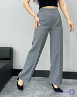 شلوار نیم بگ مازراتی توسی کمرزیپی زنانه