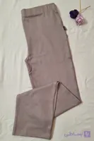 شلوار کشی راسته رنگی سایزبزرگ زنانه