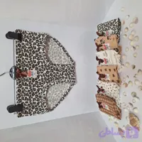 شورت نخ پنبه کش مخفی تمام چاپ xl زنانه برند LACO