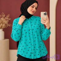 شومیز وارداتی نخ تایلندی مدل ساریکا | کد 6076