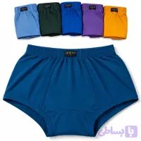 شورت نیم پا مردانه جناب پنبه سوپر – Classic Fit (پک 6 عددی)