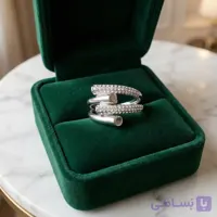 انگشتر نقره خارجی 0014