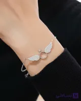 دستبند نقره بال خارجی 0025