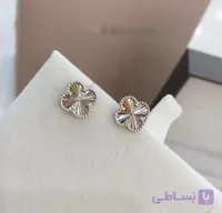 گوشواره نقره ونکلیف خارجی 0057