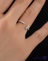 انگشتر کارتیه نقره خارجی 0016