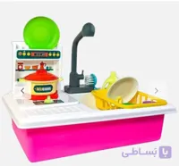 سینک ظرف‌شویی همراه پمپ آب