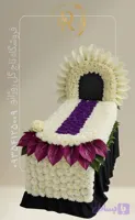 گل آرایی سنگ قبر کد 232
