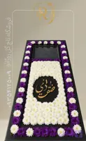گل آرایی سنگ قبر کد 233