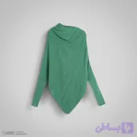 پلیور یقه اسکی زنانه مدل PMM10 سبز روشن