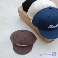 137-کلاه کتان لبه کوتاه متحرک
