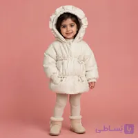 173 – کاپشن وارداتی شاین دار استخوانی