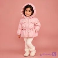 174 – کاپشن وارداتی شاین دار صورتی