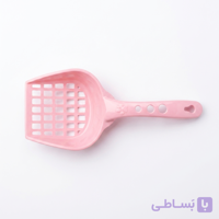 بیلچه خاک گربه ساده رنگ صورتی سایز 1