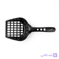 بیلچه خاک گربه ساده رنگ مشکی سایز 1