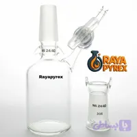 بطری شست‌وشوی گاز شیشه‌ای | Gas Washing Bottle | بطری گازشوی درکسل
