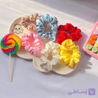 اسکرانچی مو | Hair scrunchie