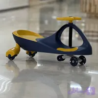 لوپ کار کودک (سوئینگ کار) چرخ ژله‌ای تحمل وزن ۸۰ کیلوگرم