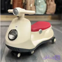 لوپ کار کودک وسپا (موزیکال و چراغ‌دار با چرخ ژله‌ای)