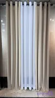 پرده مخمل وارداتی رنگ کرم