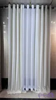 پرده مخمل وارداتی رنگ شیری