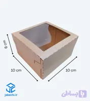 جعبه ۱۰ در ۱۰ ارتفاع ۶ سانت