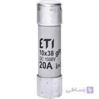 فیوز استوانه ای 38*10 در آمپر های (32-25 -20-16-10-6-4-2) ETI