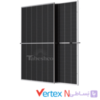 پنل خورشیدی Trina Solar Vertex 620W از سری NEG20C.20 با فناوری بایفشیال