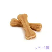 تشویقی سگ استخوان ژلاتینی 2عددی(8cm)
