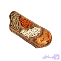اردوخوری چوبی روستیک چهار تکه کد HG-169