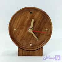 ساعت رومیزی چوبی مگنتی کد HG-026