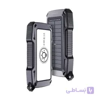 پاوربانک خورشیدی 40000mAh پاورولوژی مدل Powerology Helio Lux Solar Power Bank PPBCHA926