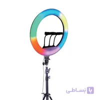 رینگ لایت 22 اینچ RGB گرین لاین مدل Green Lion RGB Ring Light 22″ GN22RGBRLBK